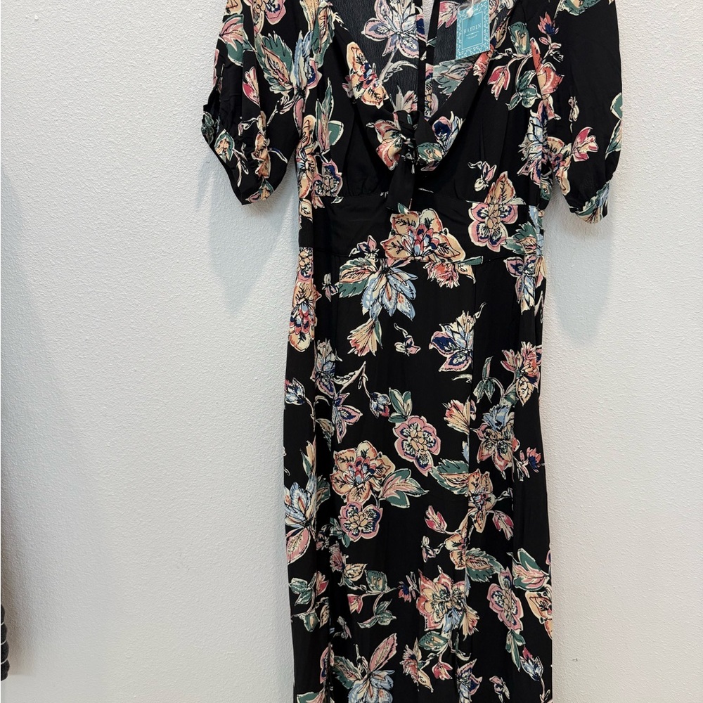 Black Floral Dress